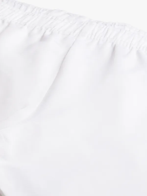 White_Viscose_Rayon_Elasticated_Waistband_Churidaar_Length_Leggings_For_Women_&_Girls