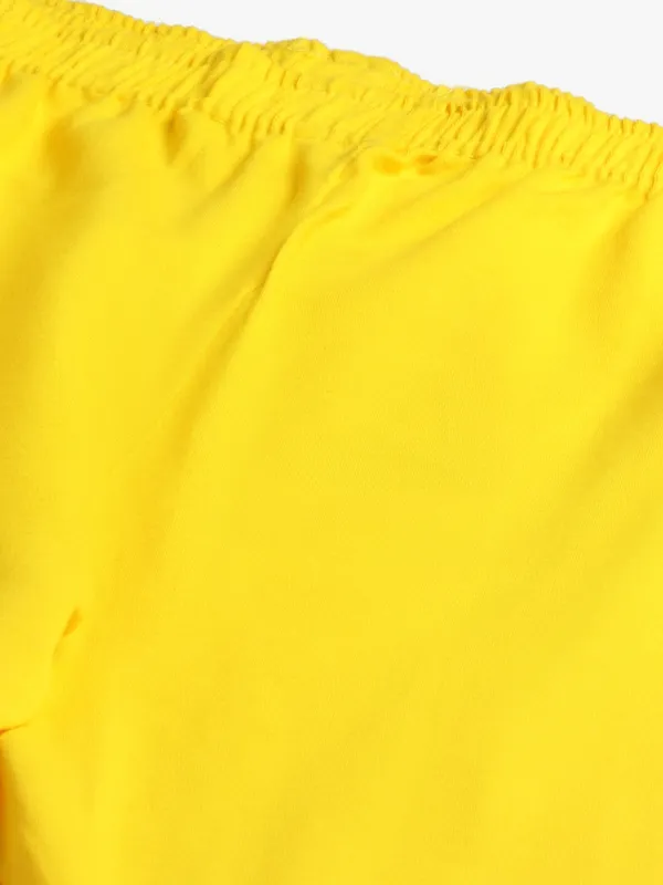 Light_Yellow_Viscose_Rayon_Elasticated_Waistband_Churidaar_Length_Leggings_For_Women_&_Girls