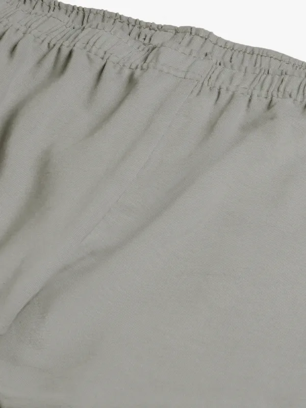 Grey_Viscose_Rayon_Elasticated_Waistband_Churidaar_Length_Leggings_For_Women_&_Girls