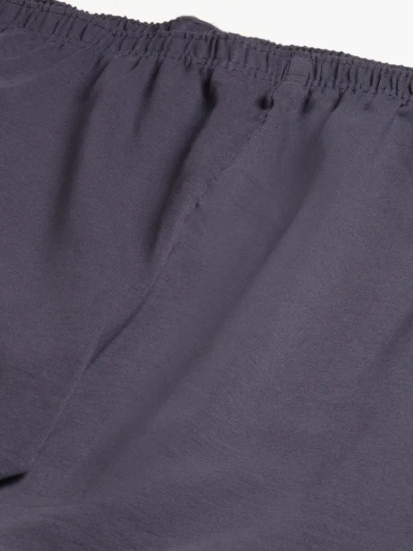 Charcoal_Viscose_Rayon_Elasticated_Waistband_Churidaar_Length_Leggings_For_Women_&_Girls