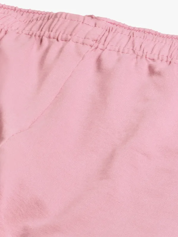 Dusty_Pink_Viscose_Rayon_Elasticated_Waistband_Churidaar_Length_Leggings_For_Women_&_Girls