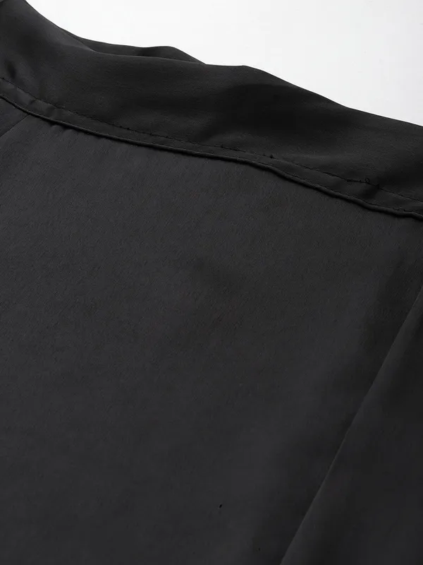 Black_Elastane_Flared_Saree_Petticoat_For_Women