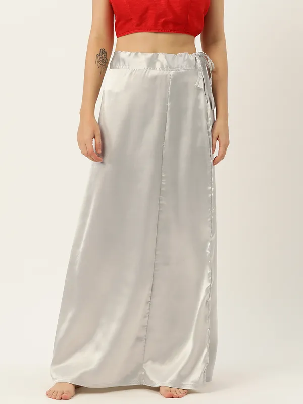 Grey_Elastane_Flared_Saree_Petticoat_For_Women