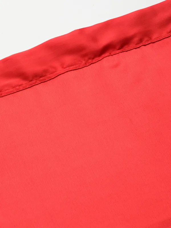 Red_Elastane_Flared_Saree_Petticoat_For_Women