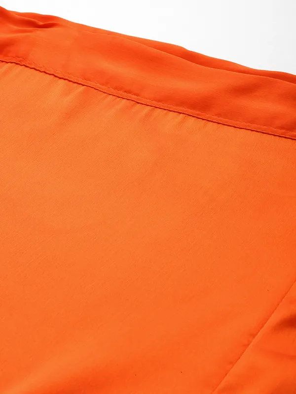 Orange_Elastane_Flared_Saree_Petticoat_For_Women
