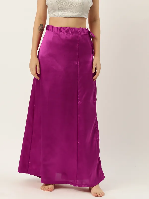 Rani_Pink_Elastane_Flared_Saree_Petticoat_For_Women