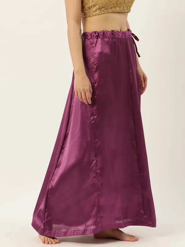 Purple_Puff_Elastane_Flared_Saree_Petticoat_For_Women