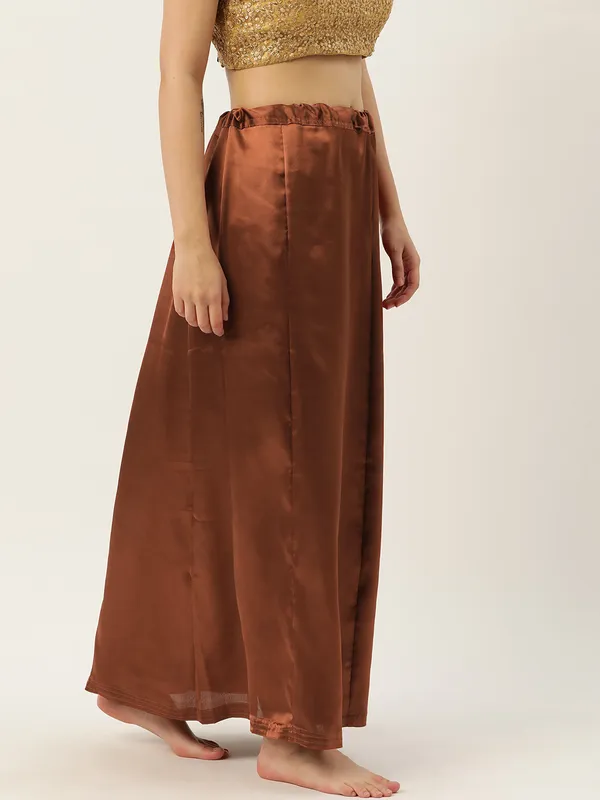 Copper_Elastane_Flared_Saree_Petticoat_For_Women