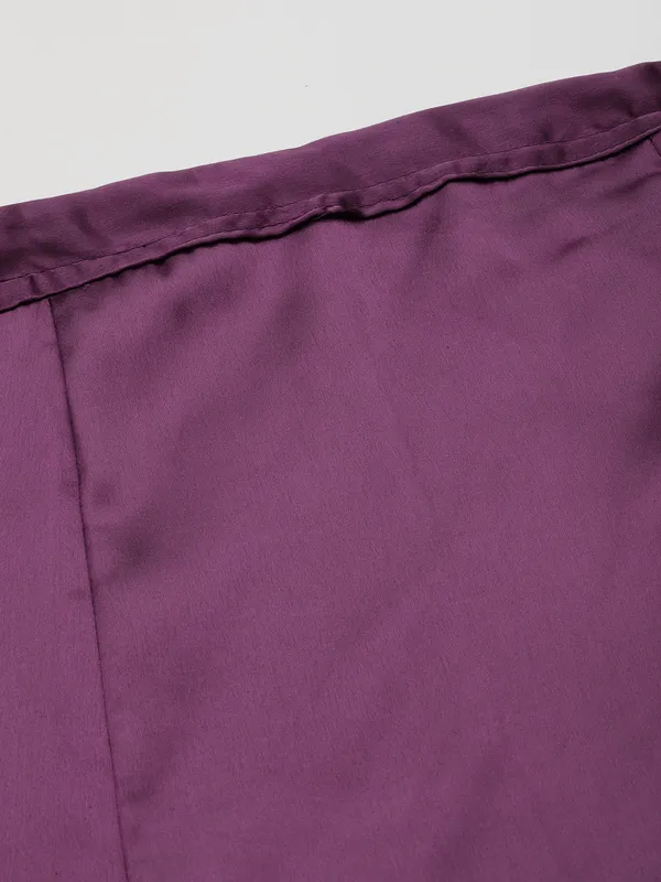 Wine_Elastane_Flared_Saree_Petticoat_For_Women