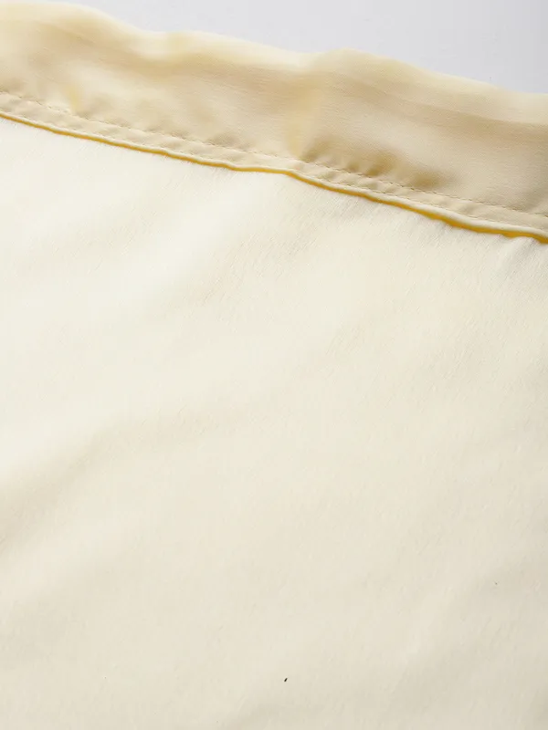 Cream_Elastane_Flared_Saree_Petticoat_For_Women