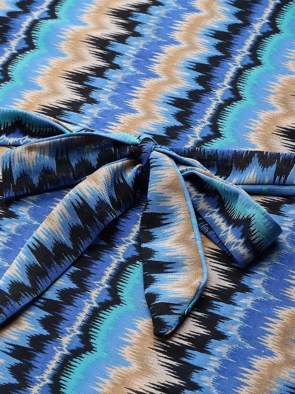Blue_Printed_Kaftan_Nighty/_Nightwear_For_Women