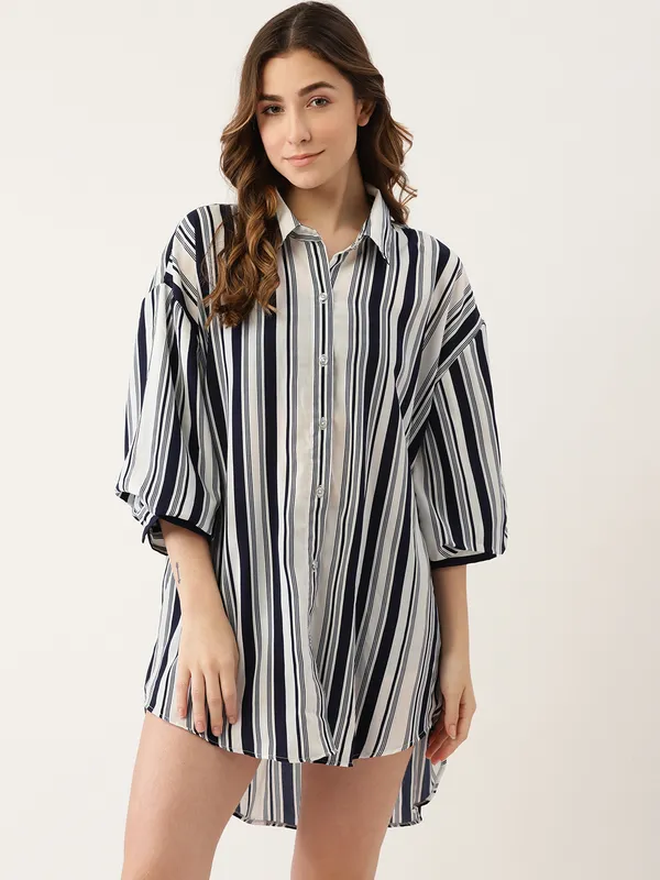 Blue_Nightwear_Sleepshirt/_Nighty_For_Women