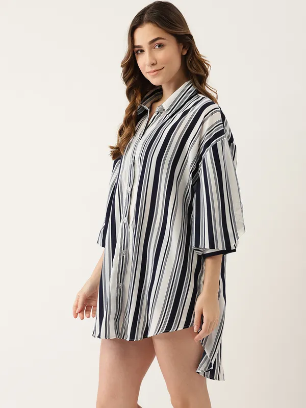 Blue_Nightwear_Sleepshirt/_Nighty_For_Women
