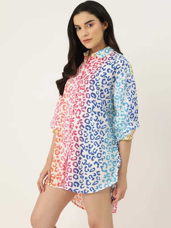 White_Babydoll_Sleepshirt/_Nighty_For_Women