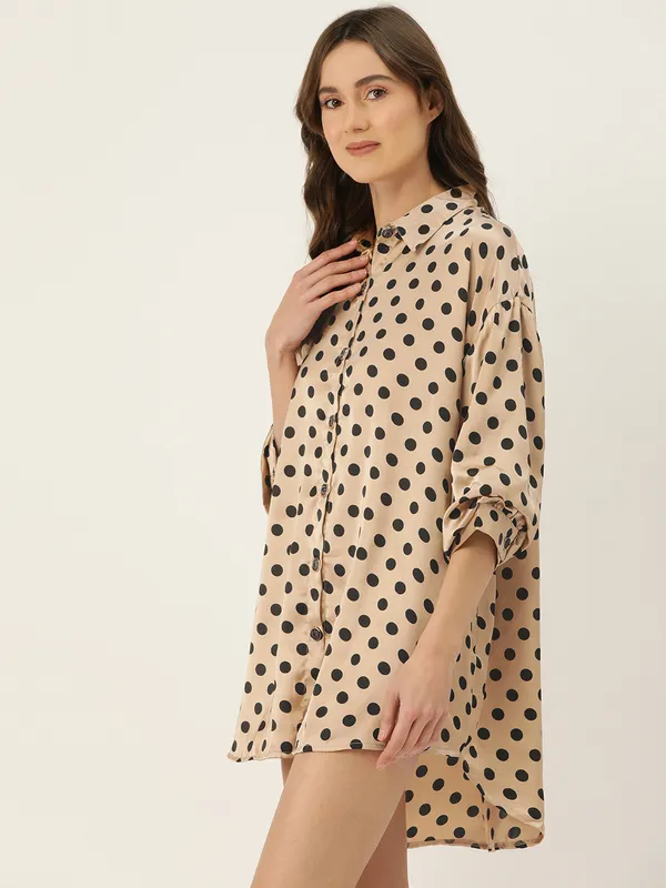 Golden_Babydoll_Sleepshirt/_Nighty_For_Women