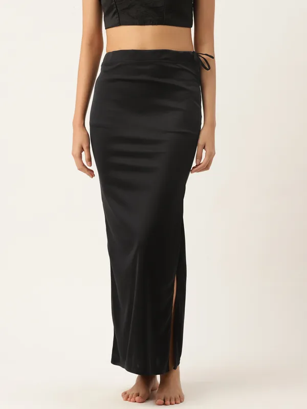 Black_Solid_Saree_Shapewear_For_Women