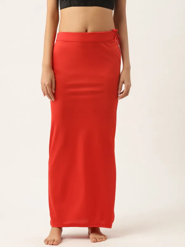 Red_Solid_Saree_Shapewear_For_Women