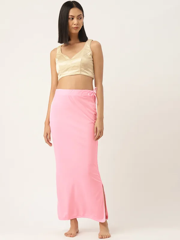 Baby_Pink_Solid_Saree_Shapewear_For_Women