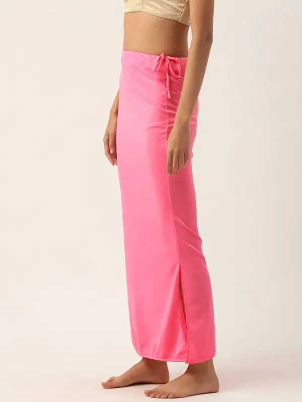 Pink_Solid_Saree_Shapewear_For_Women