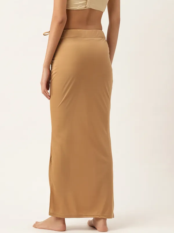 Light_Brown_Solid_Saree_Shapewear_For_Women