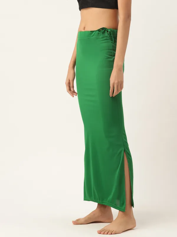 Green_Solid_Saree_Shapewear_For_Women