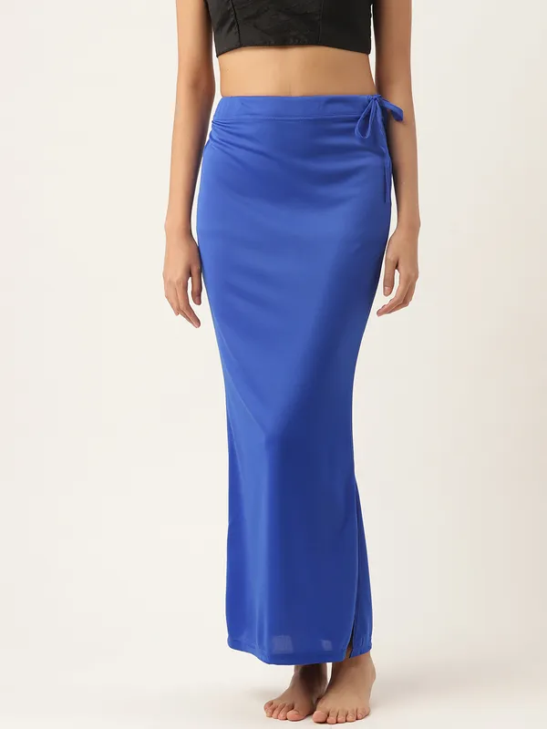 Royal_Blue_Solid_Saree_Shapewear_For_Women