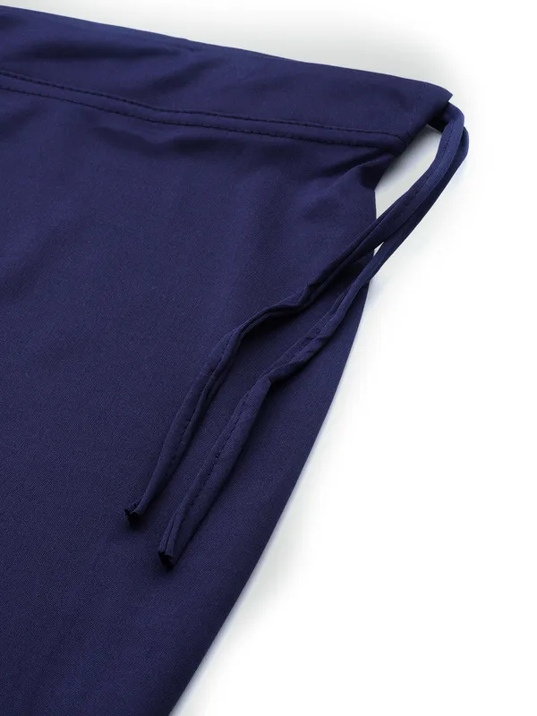Navy_Blue_Solid_Saree_Shapewear_For_Women