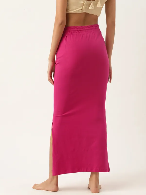 Rose_Solid_Knitted_Saree_Shapewear_For_Women