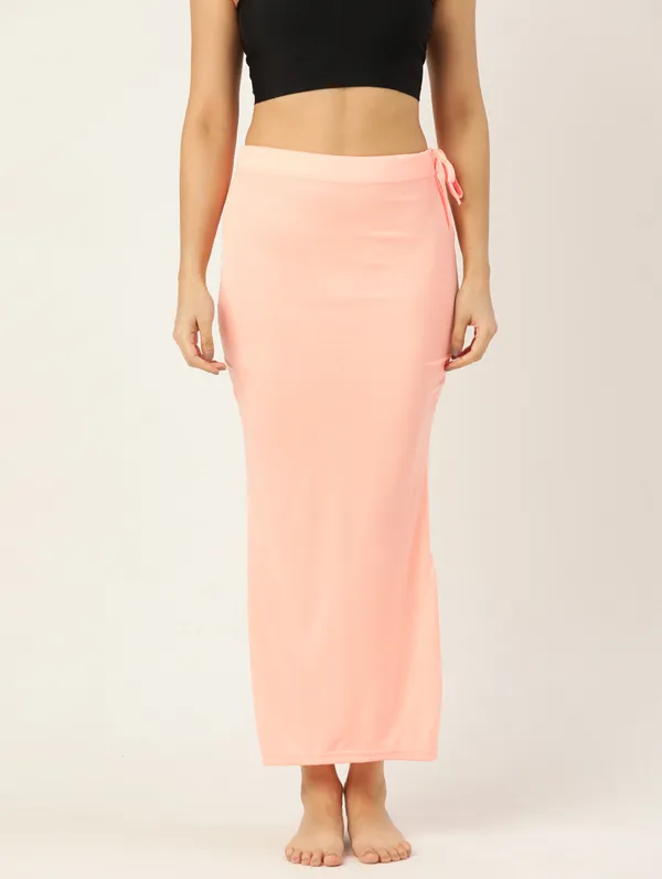 Light_Peach_Solid_Saree_Shapewear_For_Women