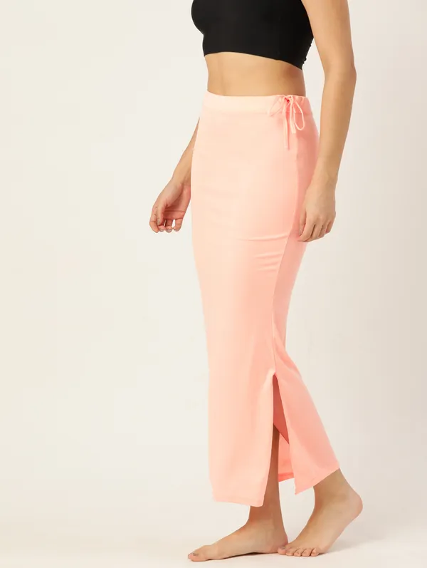 Light_Peach_Solid_Saree_Shapewear_For_Women