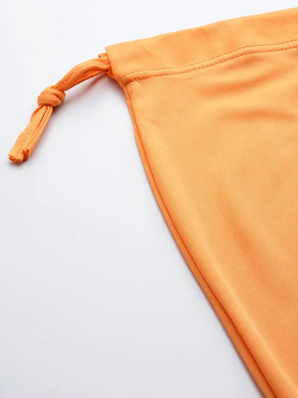 Skin_Yellow_Solid_Saree_Shapewear_For_Women
