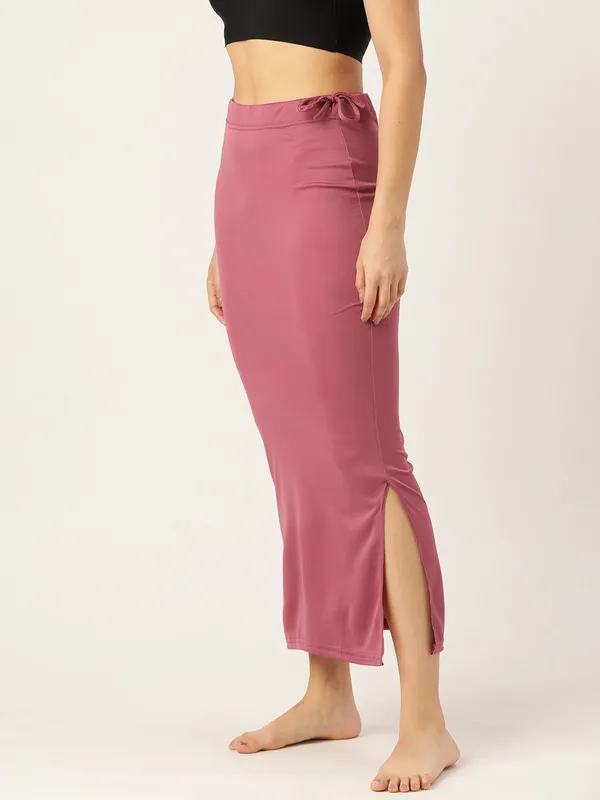 Purple_Puff_Solid_Saree_Shapewear_For_Women