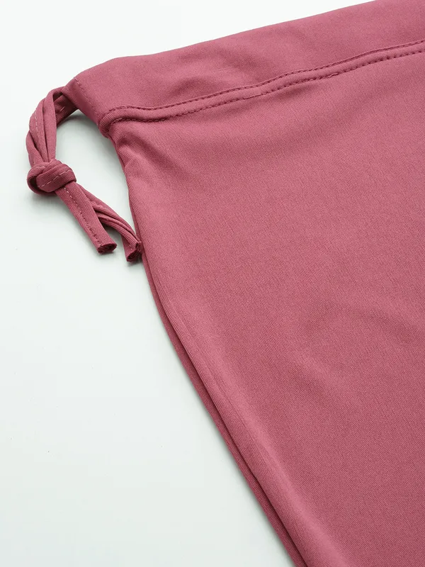 Purple_Puff_Solid_Saree_Shapewear_For_Women