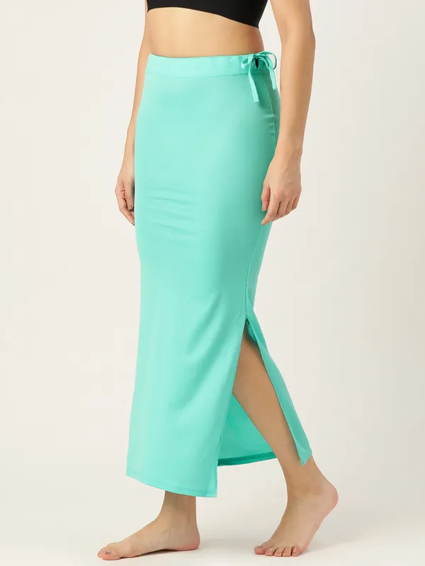 Sea_Green_Solid_Saree_Shapewear_For_Women