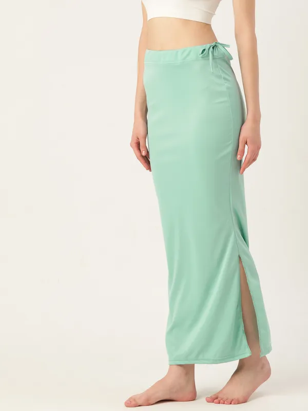 Dusty_Green_Solid_Saree_Shapewear_For_Women