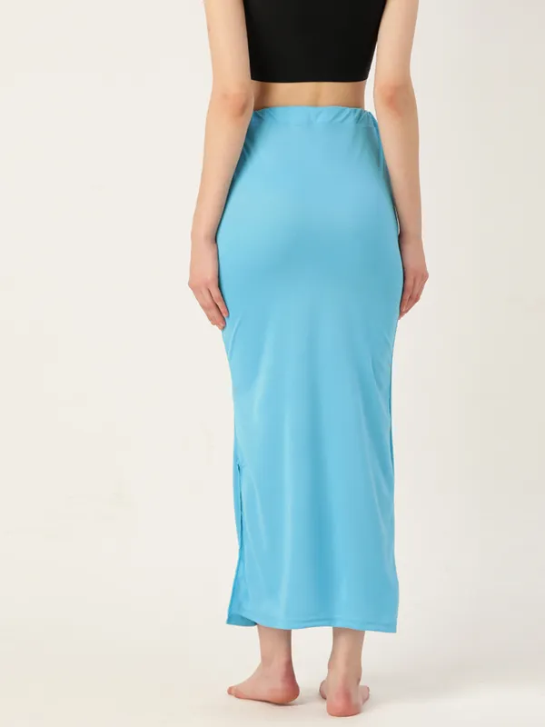 Water_Blue_Solid_Saree_Shapewear_For_Women