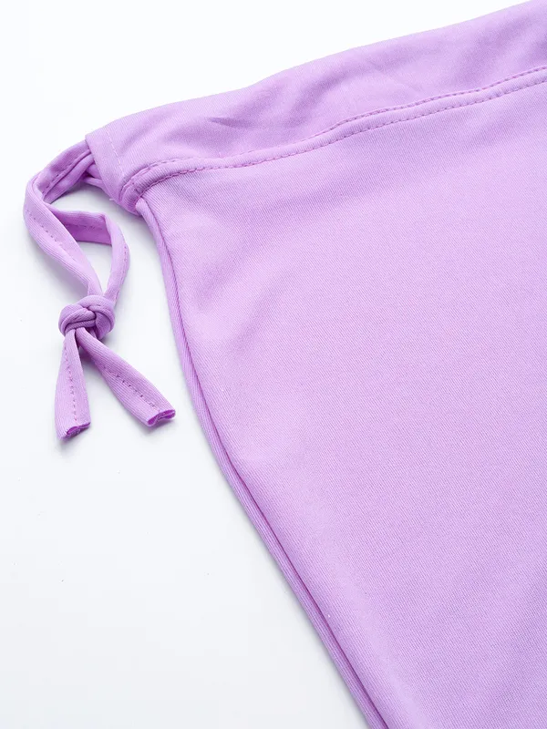 Lavender_Solid_Saree_Shapewear_For_Women