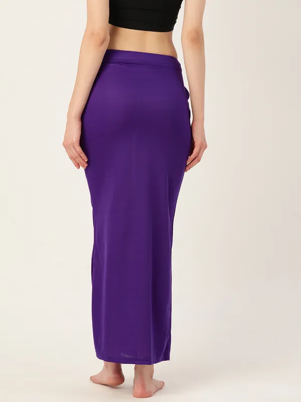 Deep_Violet_Solid_Saree_Shapewear_For_Women