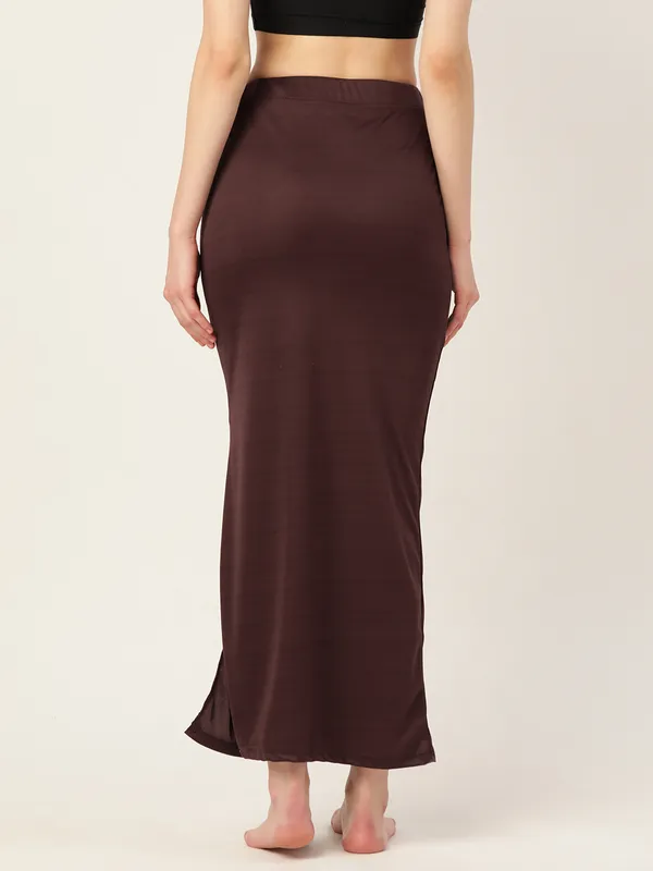 Deep_Magenta_Solid_Saree_Shapewear_For_Women