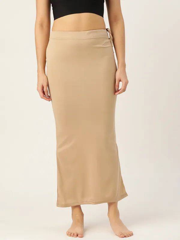 Dusty_Brown_Solid_Saree_Shapewear_For_Women