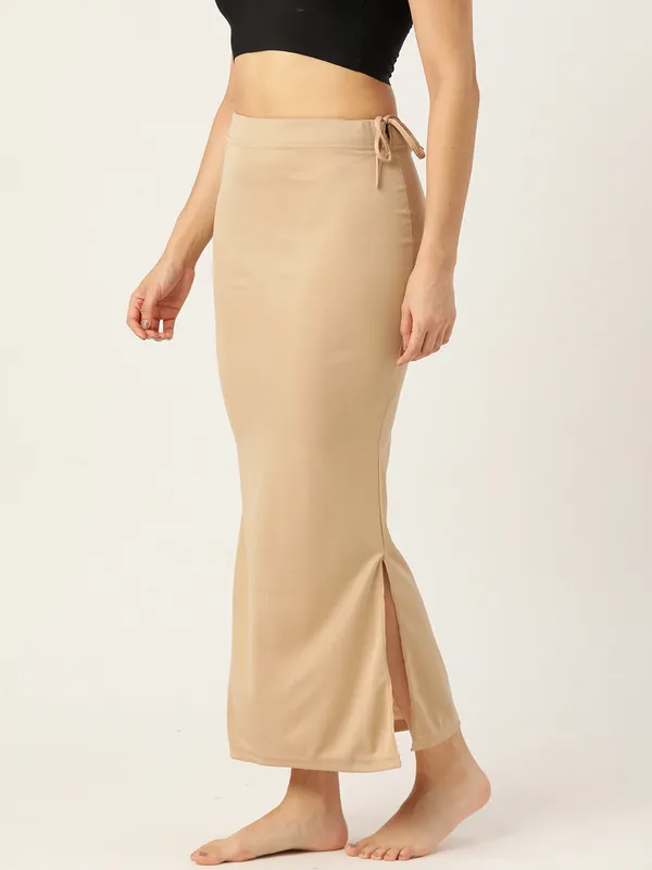 Dusty_Brown_Solid_Saree_Shapewear_For_Women