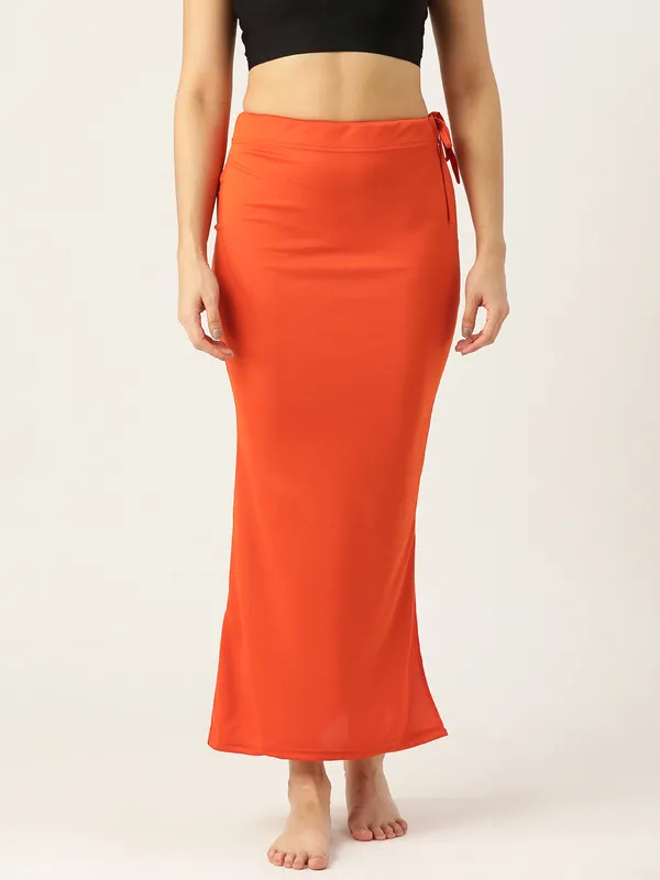 Saffron_Solid_Saree_Shapewear_For_Women