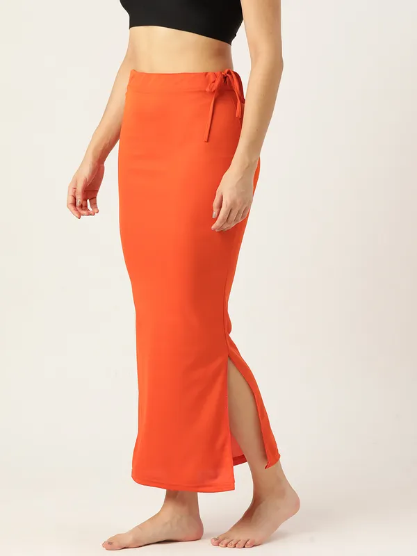 Saffron_Solid_Saree_Shapewear_For_Women