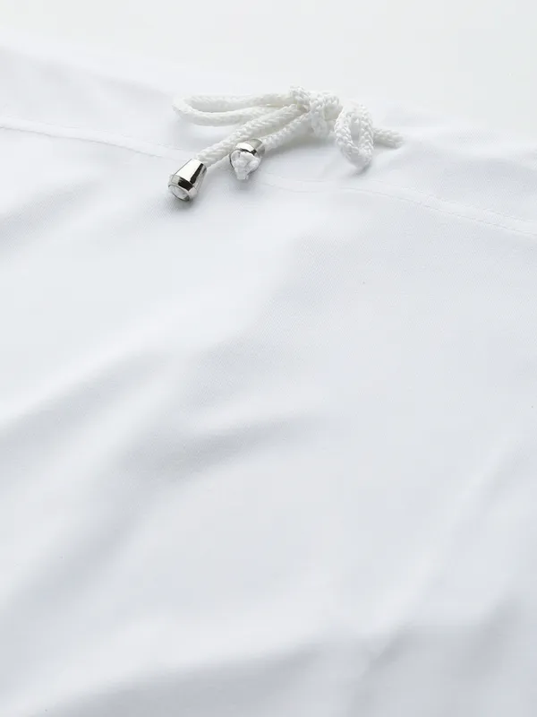 White_Elastane_Saree_Shapewear_For_Women