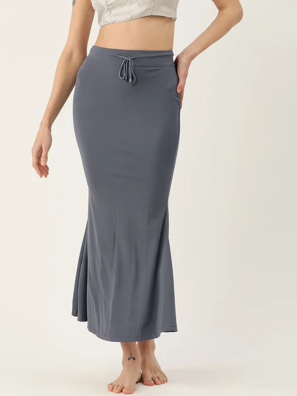 Grey_Elastane_Saree_Shapewear_For_Women