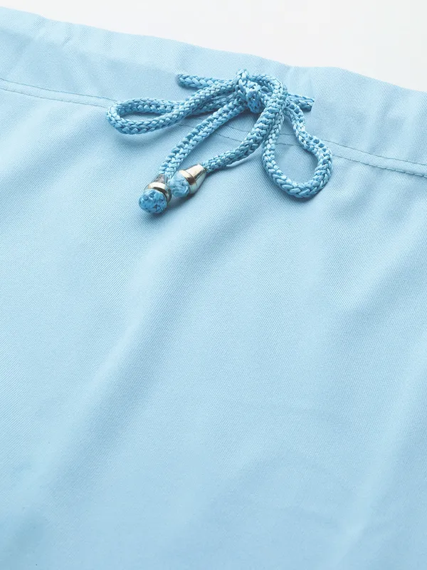 Sky_Blue_Elastane_Saree_Shapewear_For_Women