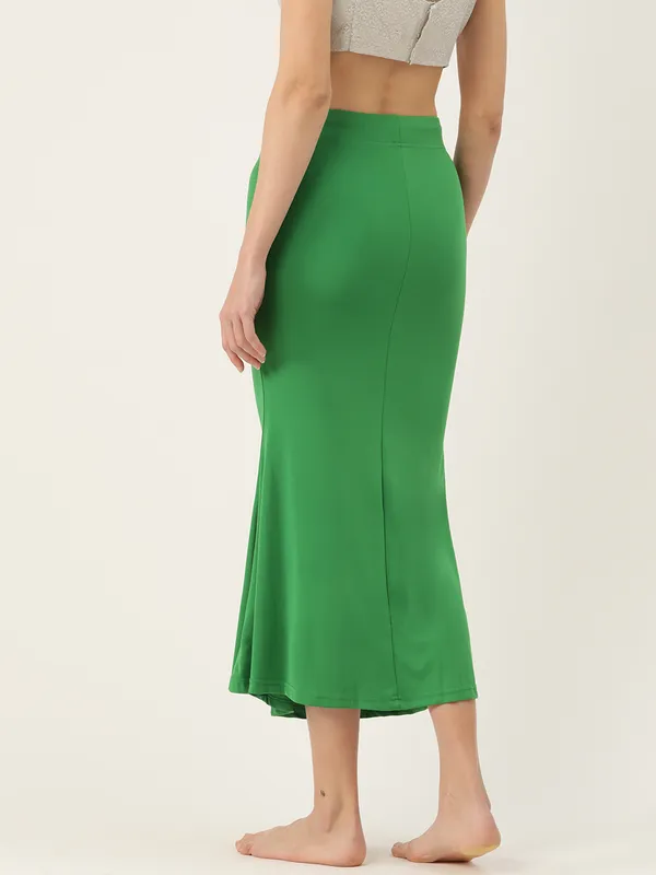 Green_Elastane_Saree_Shapewear_For_Women