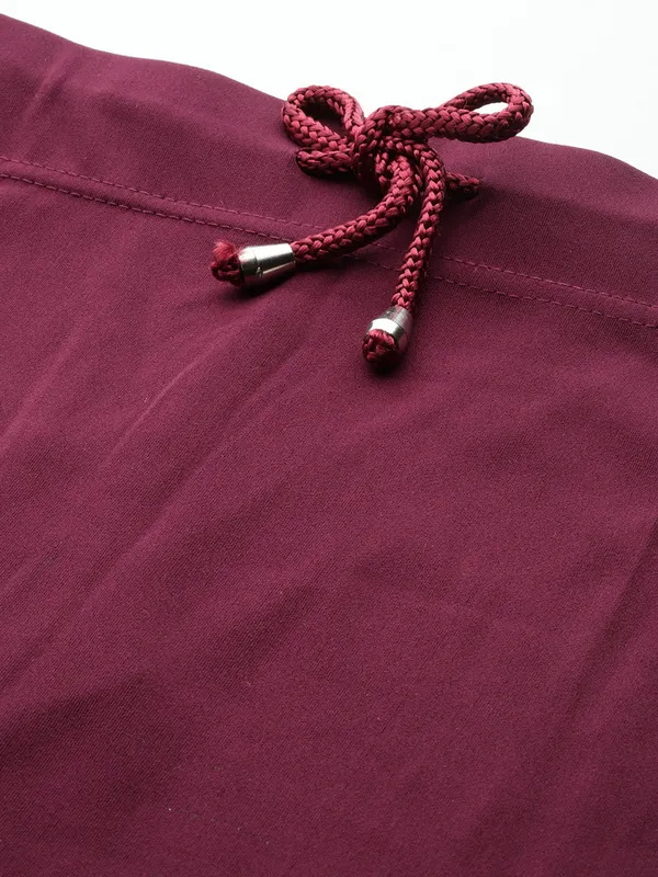 Magenta_Elastane_Saree_Shapewear_For_Women