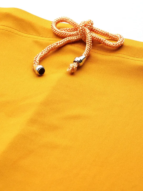 Mustard_Elastane_Saree_Shapewear_For_Women