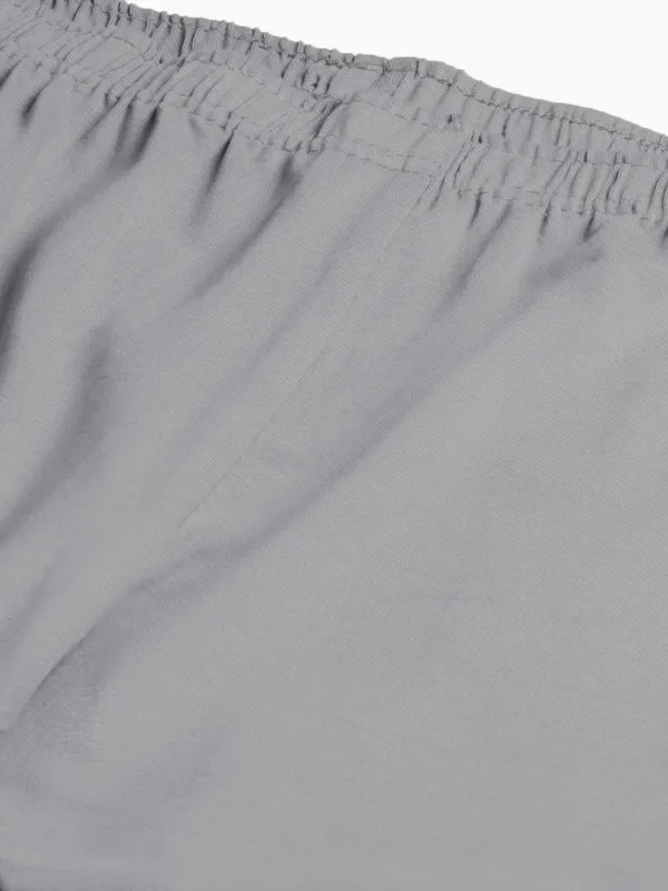 Grey_Viscose_Rayon_Elasticated_Waistband_Ankle_Length_Leggings_For_Women_&_Girls
